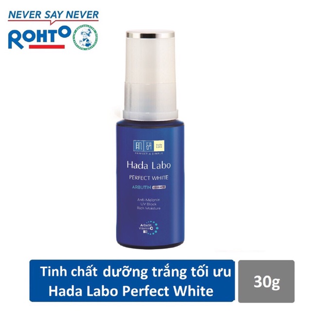 Tinh chất dưỡng trắng da Hadalabo Perfect white 30g
