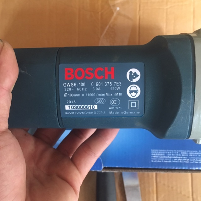 máy mài bosch GWS6-100 có công tắc giảm tốc