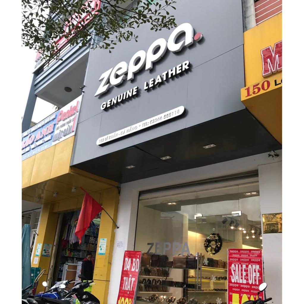 ZEPPA - Gian Hàng Chính Hãng - Sandal đế trấu nam & nữ - Da bò thật 100% - Màu đen (Size: 36 - 46) GN ⬲