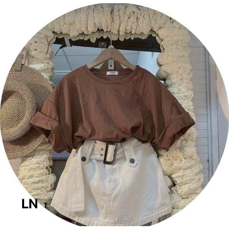 Áo phông trơn cotton khô LN12