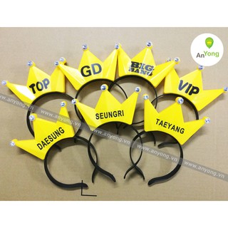 CÀI TÓC VƯƠNG MIỆN ĐÈN LED BIG BANG