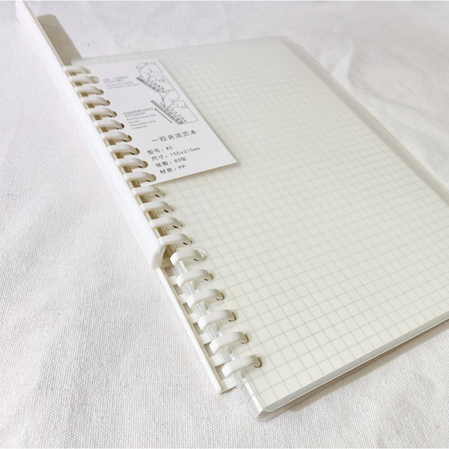 Note Taking Gift Box Ver. 1 - Hộp Quà Stationery Take Note 2022 - Sổ Còng Tab Phân Trang Giấy Note Pastel Bút Gel Đen