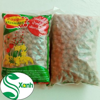 ĐẤT NUNG POPER THÁI SIÊU NHẸ - KÍCH THƯỚC HẠT 13MM, 5MM