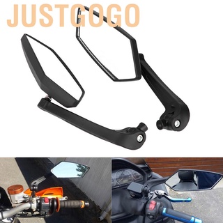 💥Hàng Sẵn Justgogo Kính chiếu hậu kiểu dáng retro cho xe máy Kính Gương Kiểu kính chính hãng dùng cho tất cả dòng xe máy