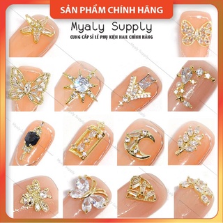 Charm Nail Cao Cấp Phụ Kiện Trang Trí Móng Tay Charm Gấu  Bướm  Nơ Charm Nail Gắn Móng