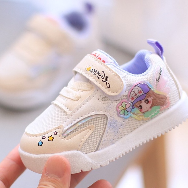 Giày thể thao cô gái siêu nhẹ và dễ thương cho bé gái size 16-20