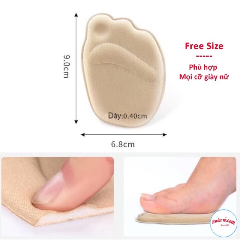 Miếng Lót Mũi Giày Đa Năng 4D, Chống Đau Ngón Chân Và Hút Mồ Hôi Khi Mang Giày
