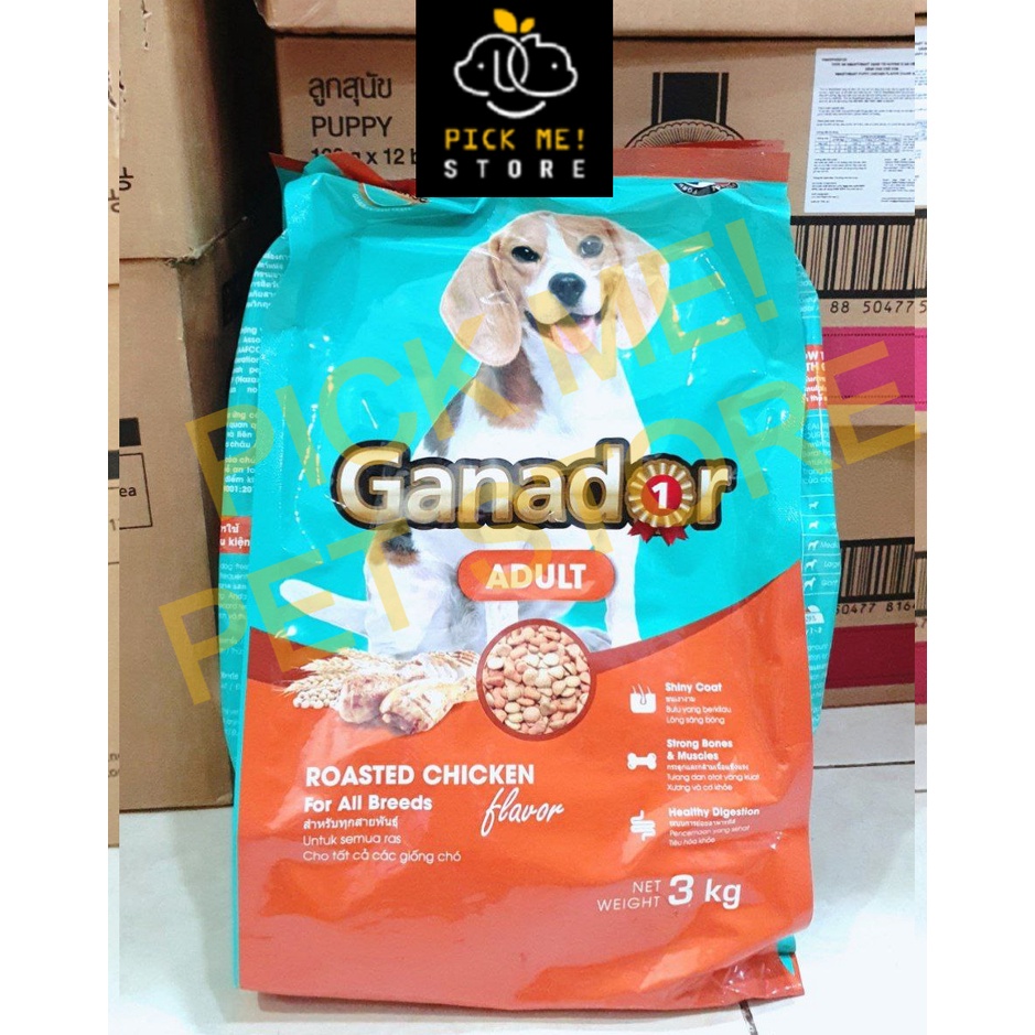 Hạt Ganador Adult cho chó trưởng thành chó lớn 1.5kg 3kg