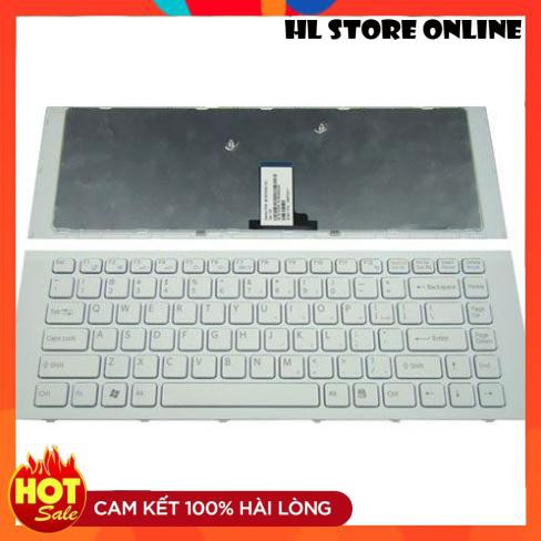 🎁 Bàn Phím Laptop Sony vaio VPC-EG ,VPCEG (màu trắng)