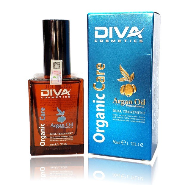 <XẢ KHO> Tinh dầu Argan Diva 50ml PHỤC HỒI TÓC HƯ TỔN BÓNG MƯỢt