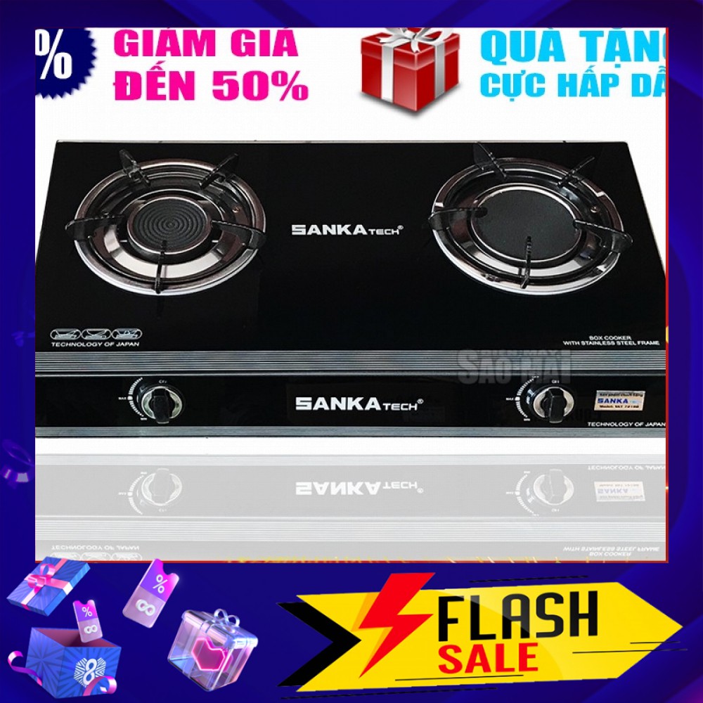 Bếp Ga Hồng Ngoại SANKAtech SKT-721BB Siêu Tiết Kiệm Gas