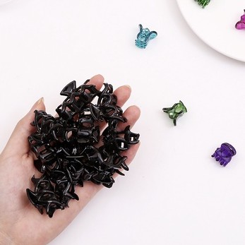 Set 12 kẹp tóc càng cua cỡ nhỏ xinh xắn phong cách Hàn Quốc dành cho nữ