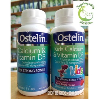Ostelin canxi Kid - úc: 90v