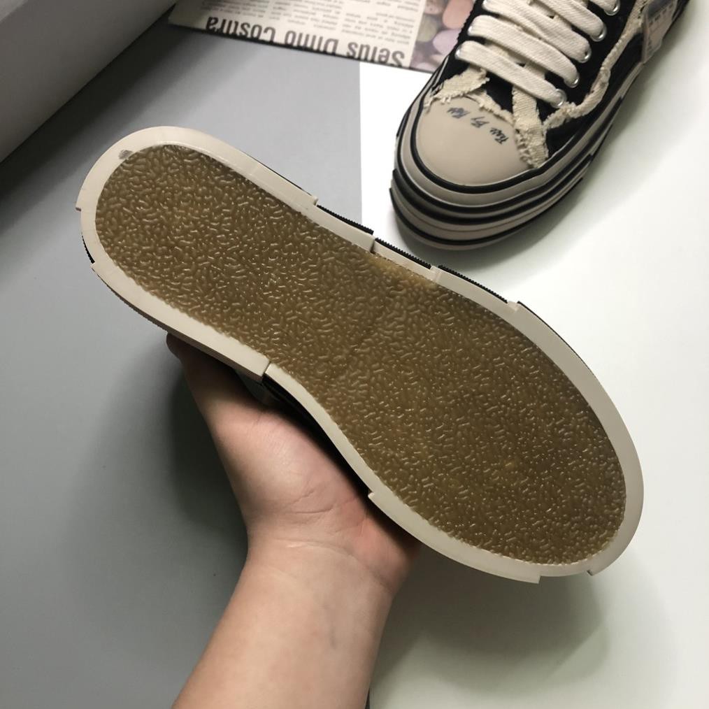 Giày Sneaker Xvessel, Giày Thể Thao Cv Rách Hot Nhất 2021 Tăng Chiều Cao Siêu Đẹp, Siêu Xinh | XVELRAC001 | BigBuy360 - bigbuy360.vn