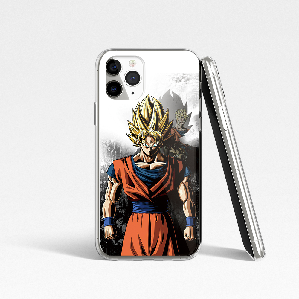 iPhone 12 PRO MAX iPhone 11 pro max iPhone x xr xs max iPhone 8 plus 7 plus SE2020 6 6s Plus Dragon Ball GT Z Kakarotto Sun Wukong Casing iPhone Case Transparent Soft TPU Cover