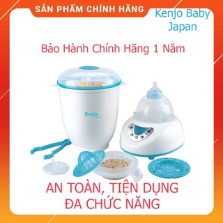 Tp.hcm freeship  máy tiệt trùng sấy khô, hâm sữa và thức ăn đa năng kenjo - ảnh sản phẩm 1