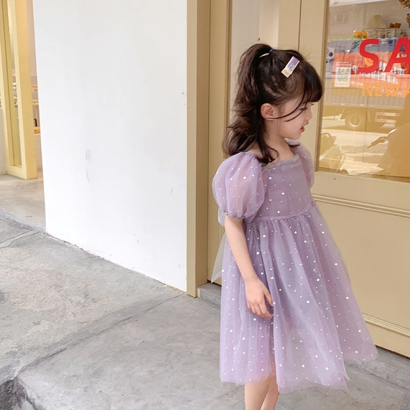 Đầm Công ChúA ThắT Nơ Xinh XắN Cho Bé GáI