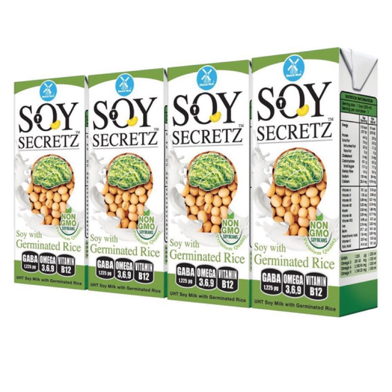 Sữa đậu nành soy secret nhiều vị 180ml tuyệt ngon