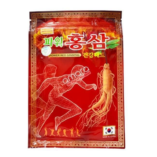 CAO DÁN ĐỎ HỒNG SÂM 6T GIẢM ĐAU [KOREA POWER GINSENG] [ƯU ĐÃI]