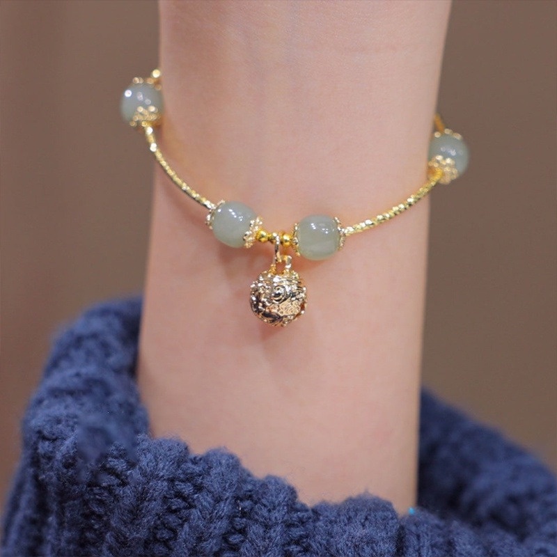 Vòng đeo tay Ahellogirl điều chỉnh được kiểu cổ điển sang trọng thời trang dành cho nữ