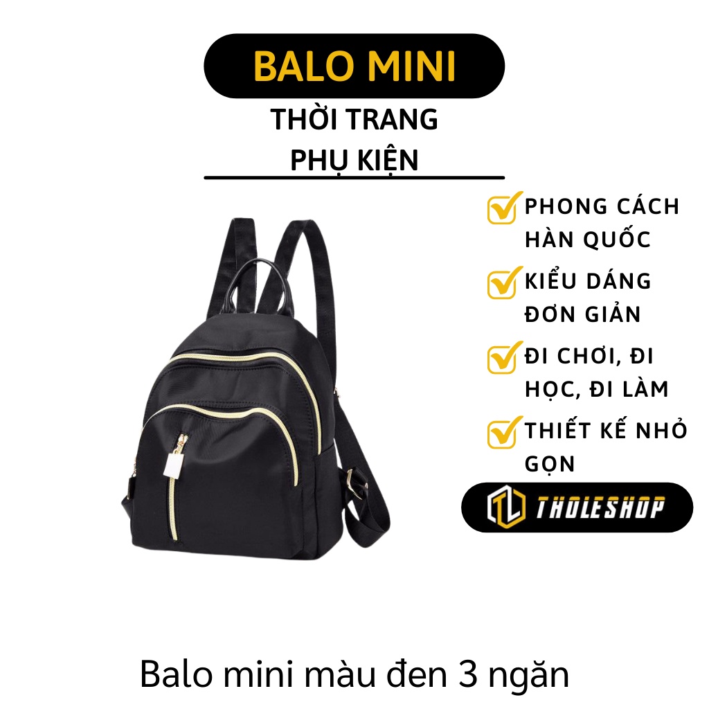 Balo Mini - Balo Thời Trang Nữ Ulzzang Chống Nước, Nhiều Ngăn Rộng Rãi 8294