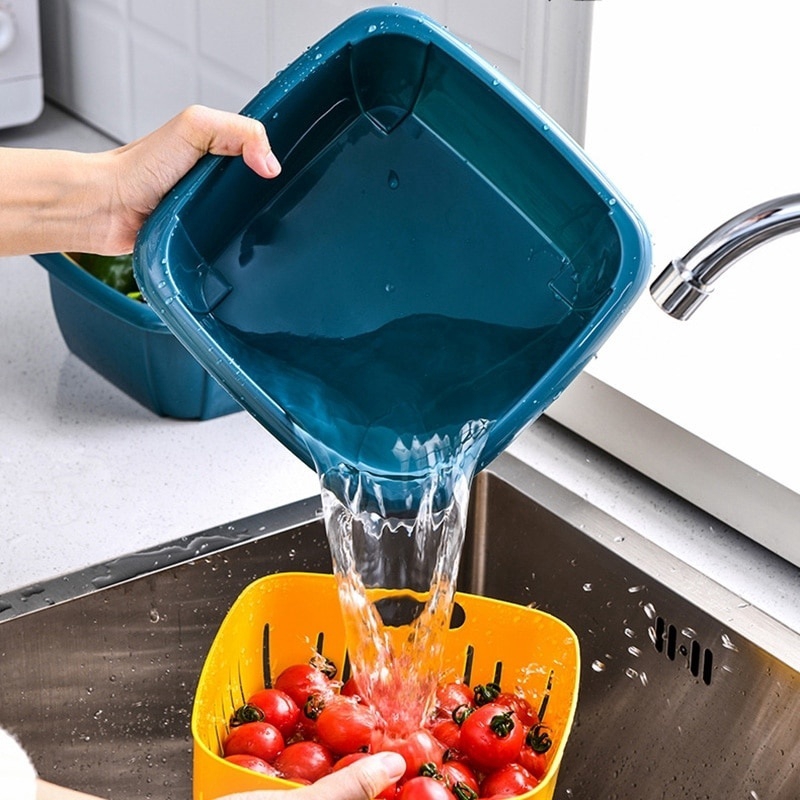 Rổ Đựng Thực Phẩm Có Nắp Đậy Tiện Lợi