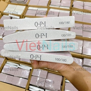 Dũa OPI dày đen 100-180 dũa móng bột móng tay