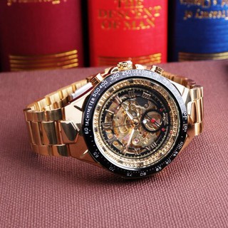 (GIẢM SỐC) Đồng Hồ Cơ Automatic Winner - Đồng hồ Nam máy Nhật Chính Hãng [Tặng thắt lưng + Vòng tay Tỳ hưu]