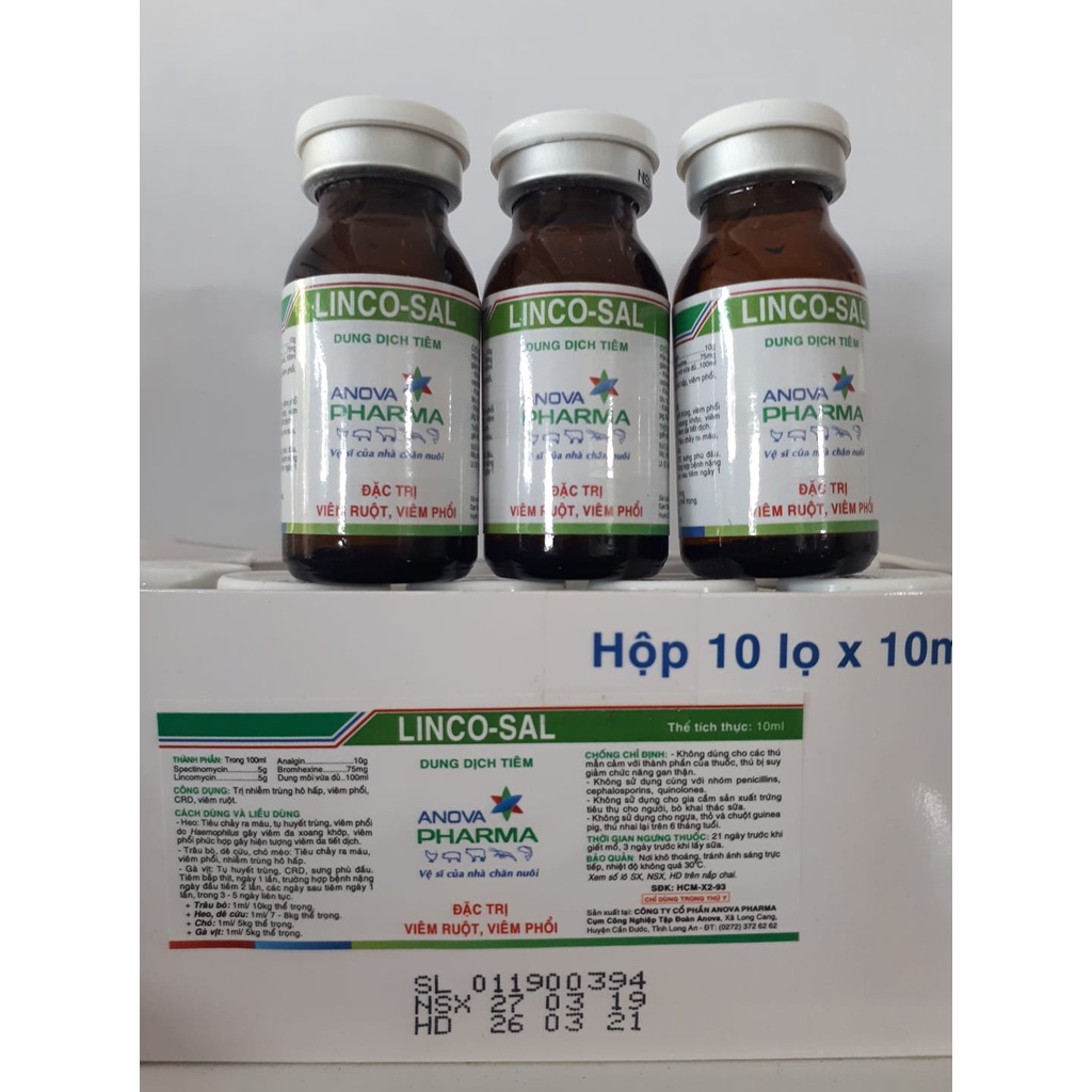LINCO-SAL CHAI 10ML