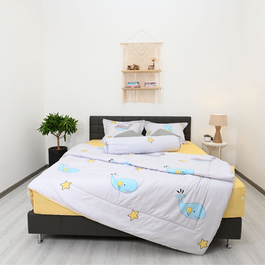 Bộ drap, áo gối kèm mền NIN Calisto - CT220016