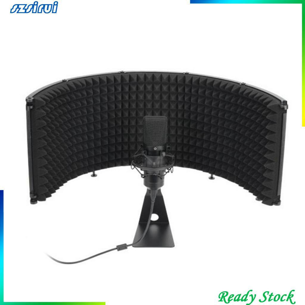 Màng chắn cách âm + giá đỡ cho micro thu âm