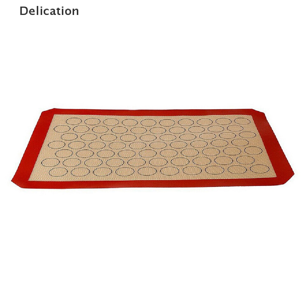 Thảm silicon ELEBUY chống dính lót bánh macaron bánh ngọt cho nhà bếp