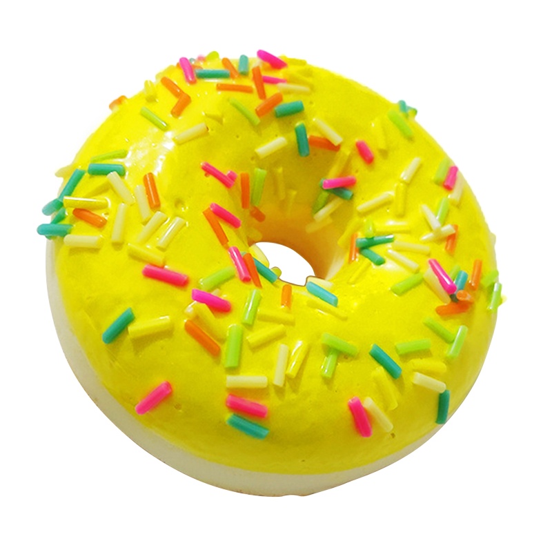 Đồ Chơi Nắn Bóp Đàn Hồi Giảm Stress Hình Bánh Donut 4in 6 2cm 2