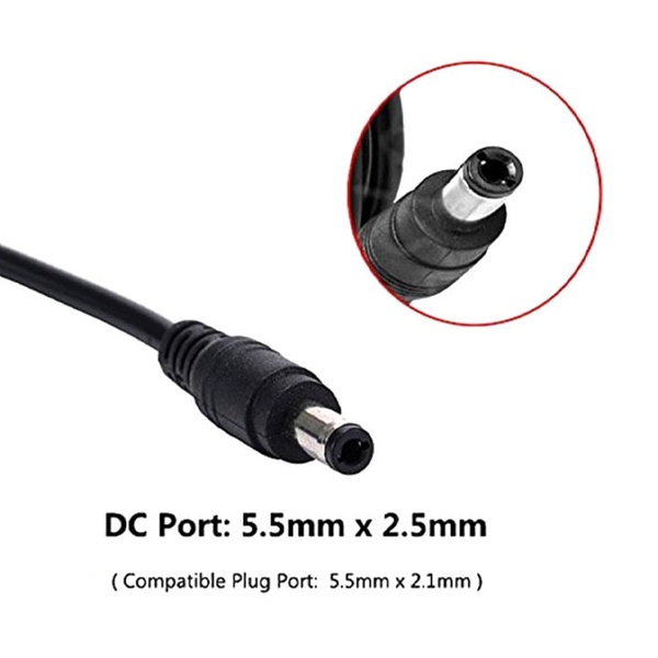 Nguồn Adapter 12V 1A Jack DC 5.5x2.1mm