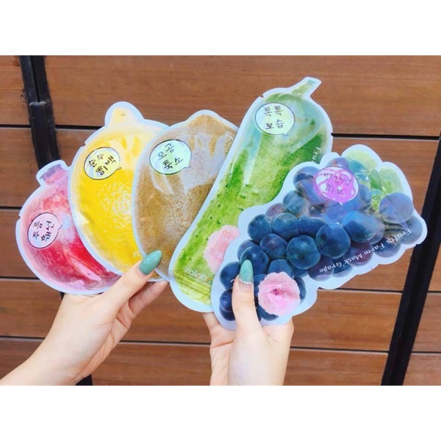 MẶT NẠ HOA QUẢ RAINBOW