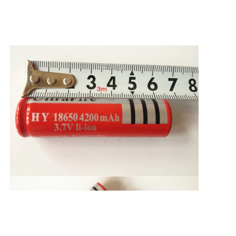 Pin Sạc 4200mah 3.7V SIÊU BỀN dùng cho quạt MINI đèn pin tông đơ cắt tóc, chế tạo pin dự phòng
