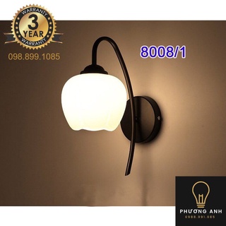 Đèn gắn tường trang trí phòng ngủ, cầu thang siêu đẹp mã 8008/1 - Kèm bóng LED