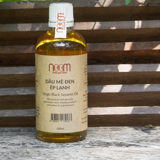 DẦU MÈ ĐEN ÉP LẠNH 350ml/100ml/500ml - Noom (tặng vòi nhấn cho chai 350ml)