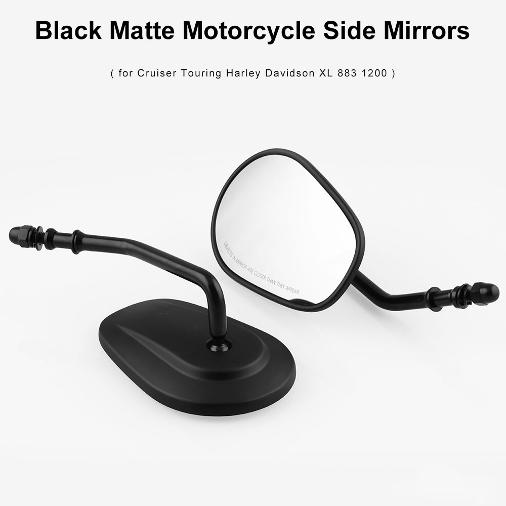 Gương Chiếu Hậu Màu Đen Dành Cho Xe Mô Tô Harley Davidson Xl 883 1200