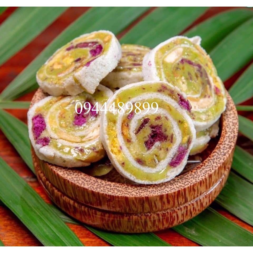 1 Kg Kẹo Dừa Nướng Hương Trái Cây Thơm Ngon- Đặc Sản Bến Tre-Tết-Bánh Mứt Tết-Đồ Ăn Vặt