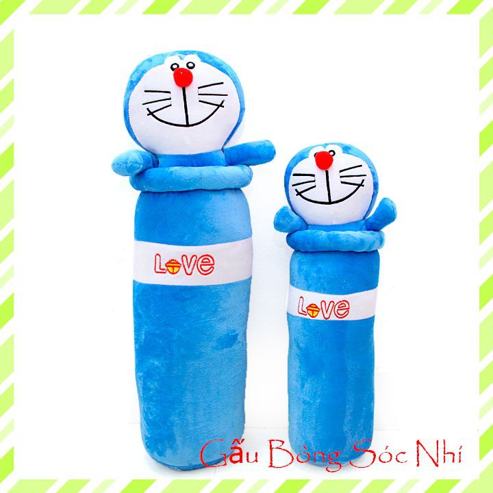 [Mua 1 Tặng 1] Gối Ôm Doraemon Cực Đẹp 💥 FREESHIP 💥 Gấu Bông Sóc Nhí - Mua 1 Gối Ôm Doraemon Tặng 1 Thước Dây Dài 1m5