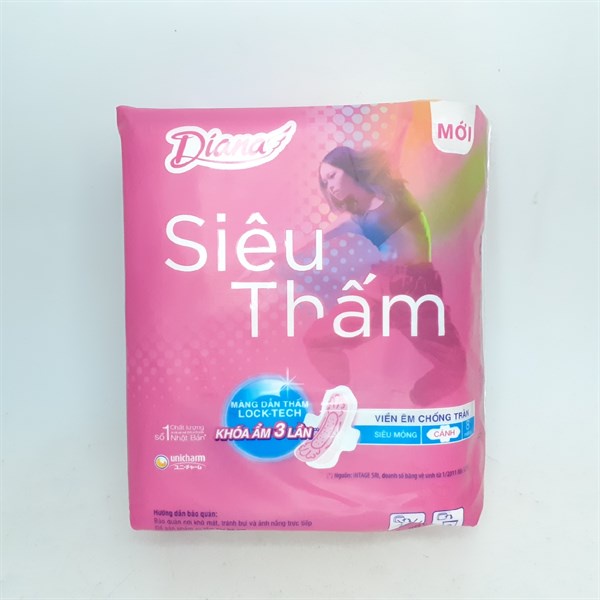 Băng vệ sinh Diana Siêu Thấm / Sensi Cool Fresh / Sensi Cool Fresh