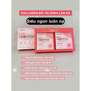 Collagen Tươi Bột Vita Super Collagen 1000 (Collagen đỏ)