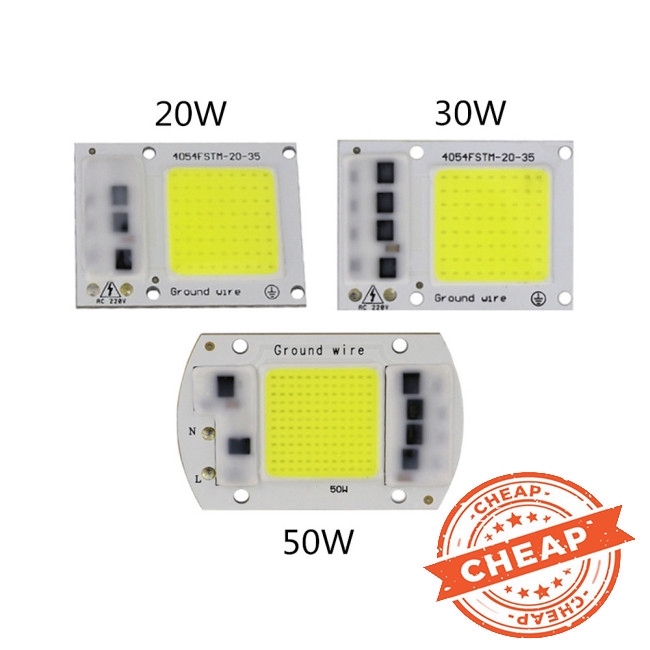 Chip Đèn Led Cob 15w/20w/30w/50w 220v