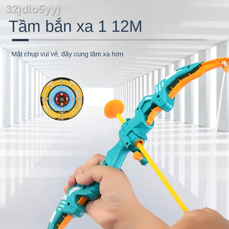 ✌Bộ đồ chơi cung tên cho trẻ em Bắt đầu Bắn súng lớn Bắn cung Nỏ mục tiêu Trọn bộ Thể thao ngoài trời truyền thống cho b