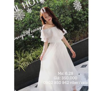 Đầm maxi đi biển mặc được nhiểu kiểu MS 6.28