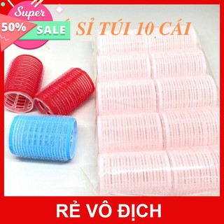 Lô gai dính tạo kiểu tóc tại nhà