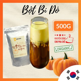 Bột Bí Đỏ Làm Trà sữa Đá xay Sữa tươi (500g) (Date 7/2021)