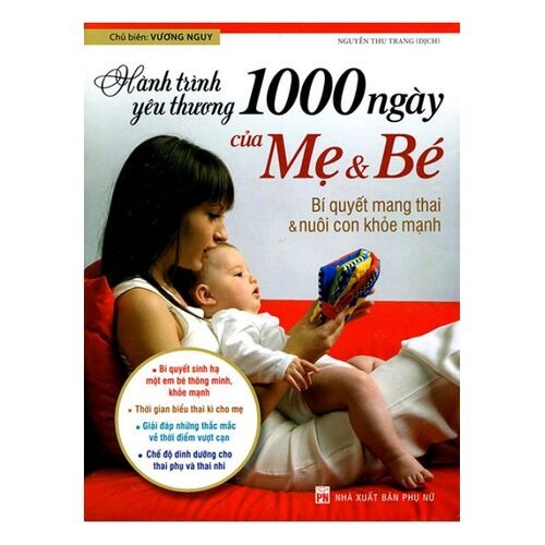 Sách - Hành Trình Yêu Thương 1000 Ngày Của Mẹ Và Bé