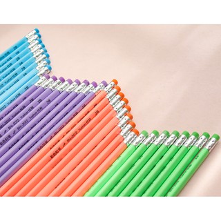 ( Tách lẻ ) Combo 5 Cây Bút Chì 2B Nhiều Màu